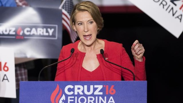 Cruz and running mate Fiorina