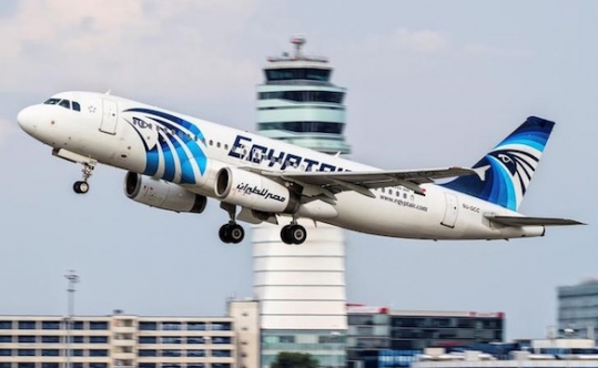 The Egyptair Airbus 320 which disappeared from radar over the Mediterranean sea