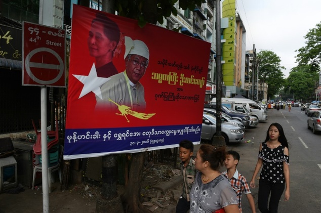 A senior US administration official said the election of a civilian government in Myanmar was'an objective long sought-after by the sanctions policy