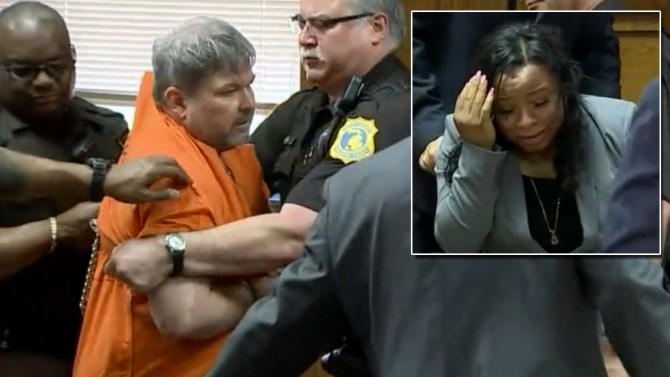 Uber Driver Accused of Murder is Dragged Out of Court After Lunging at Sobbing Witness