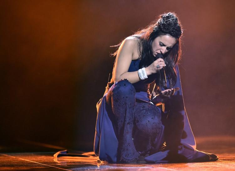 Ukraine's Jamala performs again the song '1944&#39 after winning the Eurovision Song Contest final in Stockholm