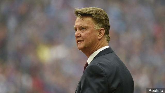 Manchester United manager Louis van Gaal