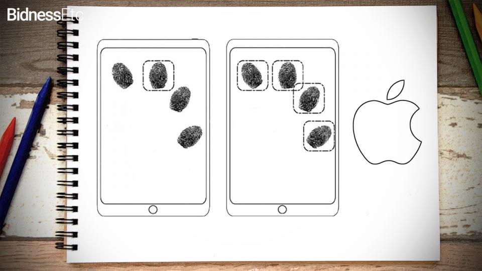 Apple Patent New Fingerprint Sensor Covers Entire iPhone