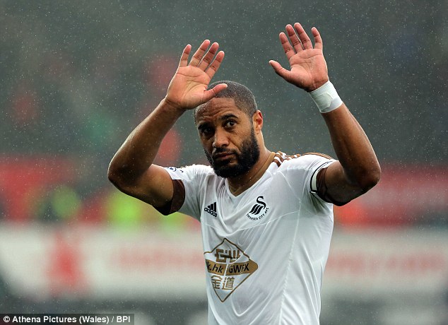 Wales captain Ashley Williams will not play for Swansea again this season