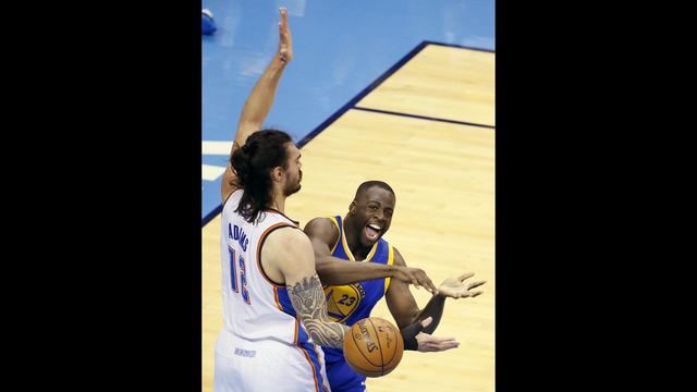 Golden State Warriors worry over Draymond Green after groin kick to Steven Adams