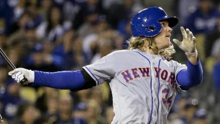 Noah Syndergaard hit a pair of home runs for the New York Mets