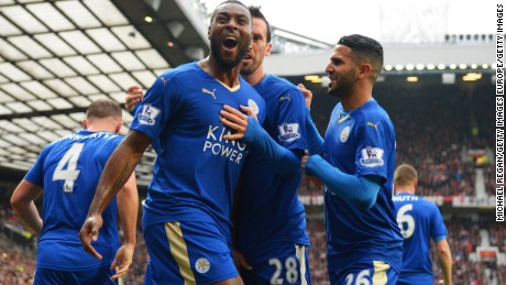 Wes Morgan popped up to score Leicester City's equalizer