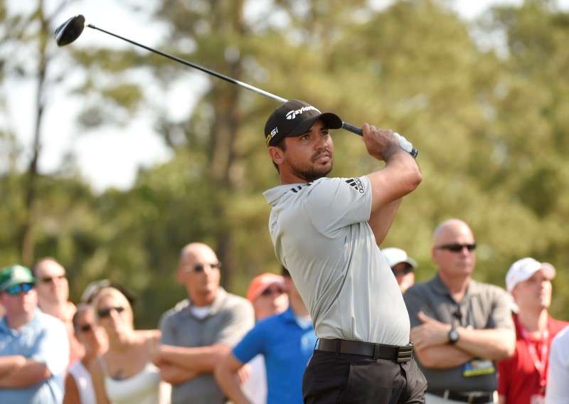 Ponte Vedra Beach FL USA Jason Day hits his tee shot on the 16th hole during the first round of the 2016 Players Championship golf tournament at TPC Sawgrass- Stadium Course. Mandatory Credit John David Mercer-USA TODAY Sports