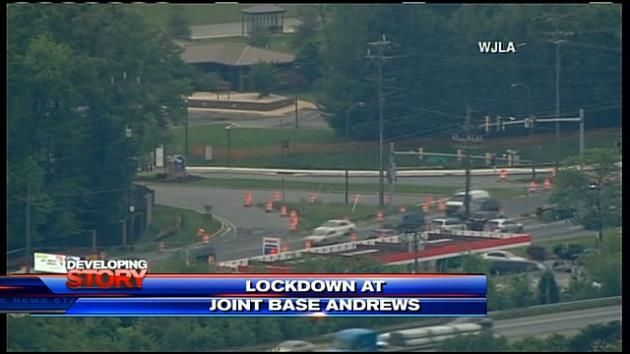 Joint Base Andrews on lockdown after security incident