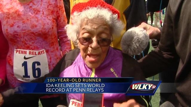 100-year-old runner