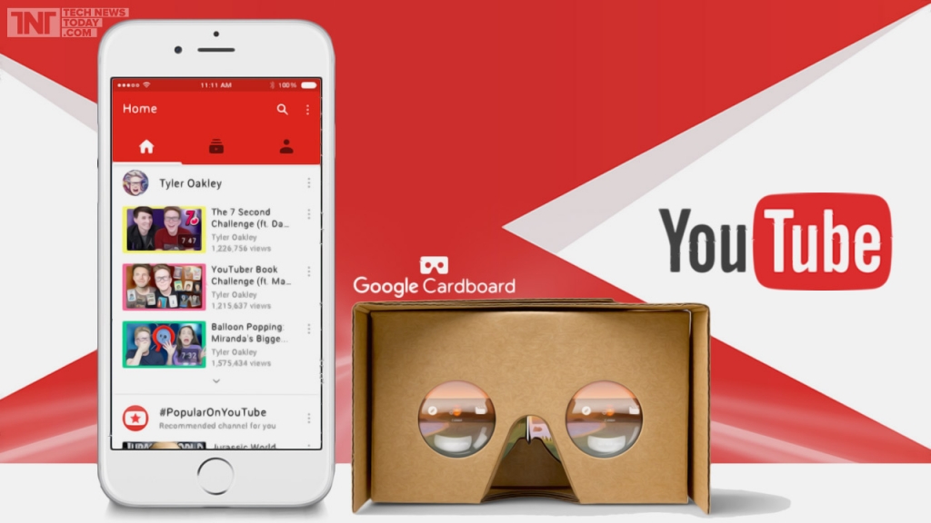 YouTube for iOS Now Allows Users to View Videos with Google Cardboard