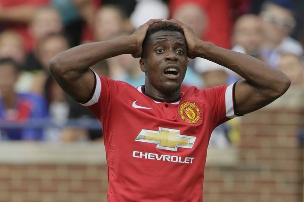 Zaha played just four times for United