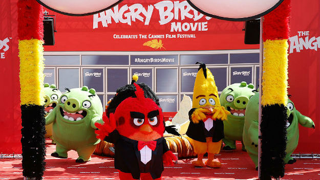 'Angry Birds' knocks 'Captain America' off the top spot at the box office