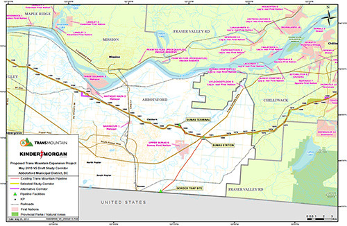 Ministerial panel to hear from people along TransMountain's Kinder Morgan Pipeline