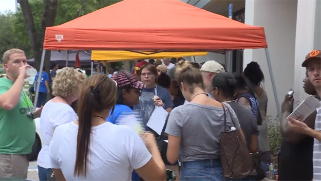 Orlando Blood Donation Line