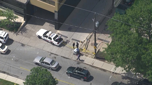 A man was shot dead in the Yonge Street and Eglinton Avenue area in the afternoon of Tuesday