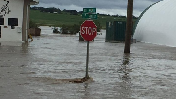 A state of emergency has been declared in flood-ravaged Dawson Creek