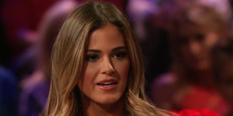 JoJo From The Bachelorette on the show