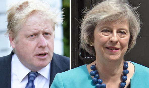 AFP  GettyRivals Boris Johnson and his leadership rival Theresa May