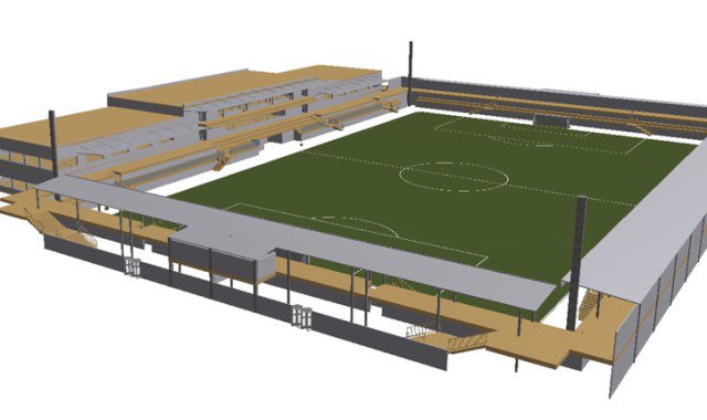 The rejected stadium plan