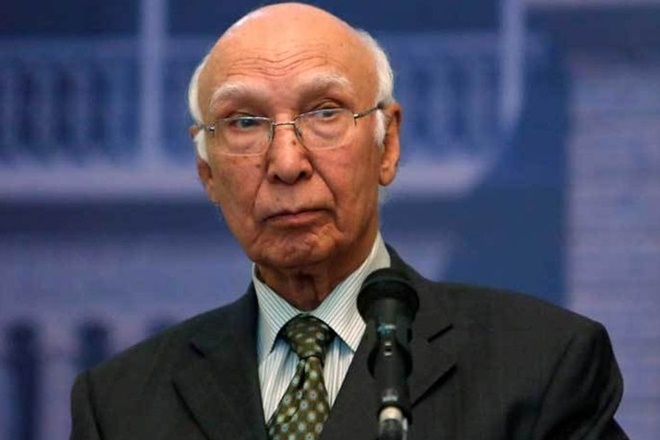 Aziz’s remarks comes as the Afghan officials have long been critizing Pakistan for allowing the insurgent groups use its soil as a safe haven to plan and coordinate attacks in Afghanistan