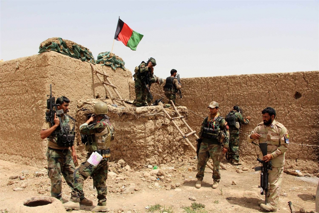 Image Afghan security forces operation against Taliban