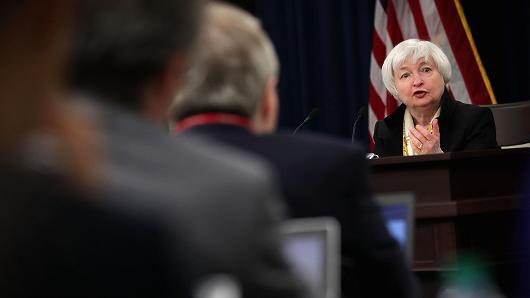 Janet Yellen chair of the U.S. Federal Reserve