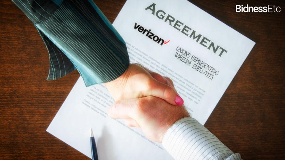 Verizon Reaches Tentative Agreement with its Wireline Labor Union