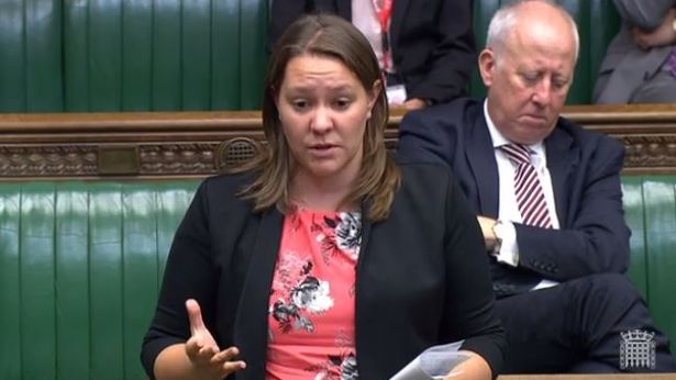 Anna Turley and Andy Mc Donald in Parliament