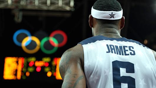 Lebron James announced he will not participate in the Olympics this year in Rio De Janeiro