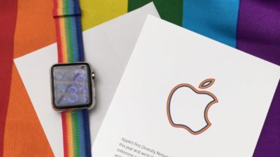 Apple once again joins in San Francisco Pride parade, gifts limited-edition Apple Watch band to employees