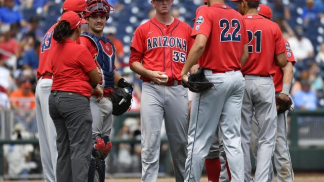 CWS: Arizona Jumps on Cowboys Early, Forces Do-Or-Die Game on Sa - NewsOn6.com - Tulsa, OK - News, Weather, Video and Sports - KOTV.com |