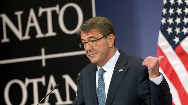 Ash Carter said the hackers tackled five public Pentagon internet pages