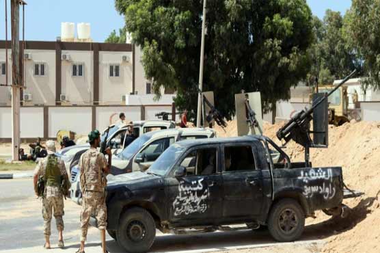 At least 34 Libyan pro-government forces were killed in clashes with IS group jihadists