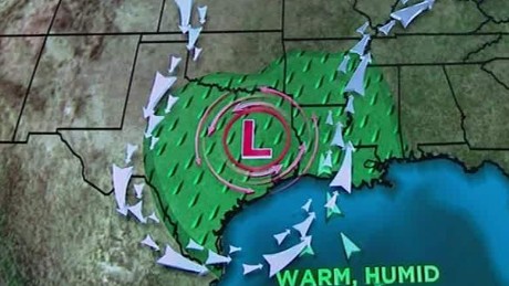 More rain forecasted for a saturated and flooded Texas