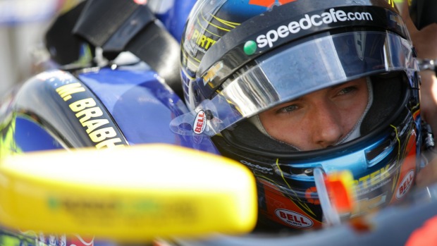 Australia's Matt Brabham is making his Indy 500 debut in only his second Indy Car race