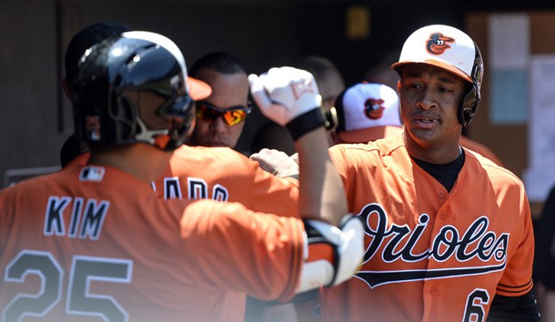 Baltimore Orioles second baseman Jonathan Schoop helped the Orioles sweep away the Rays over the weekend