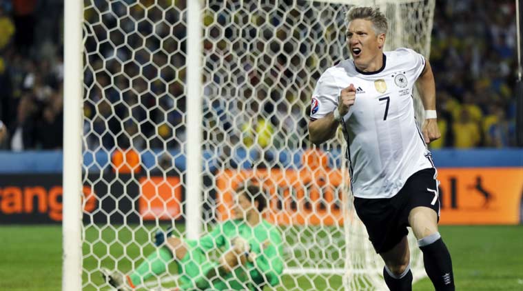 Bastian Schweinsteiger sealed the game for Germany by scoring in the 92nd minute