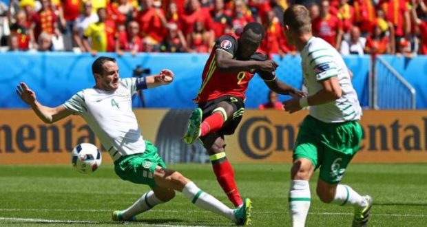 Belgium 3-0 ahead against Ireland