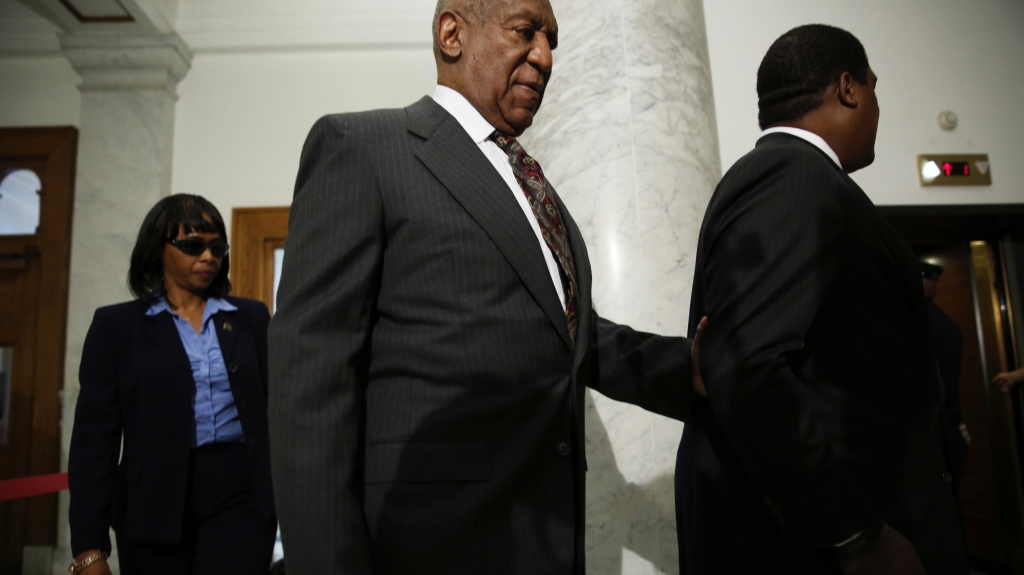 Bill Cosby arrives at the Montgomery County Courthouse for a preliminary hearing on Tuesday in Norristown Pa. Cosby is accused of drugging and sexually assaulting a woman at his home in 2004