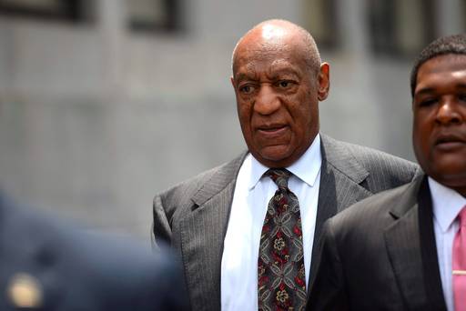 Actor and comedian Bill Cosby departs the Montgomery County Courthouse after a pre-trial hearing on sexual assault charges in Norristown Pennsylvania