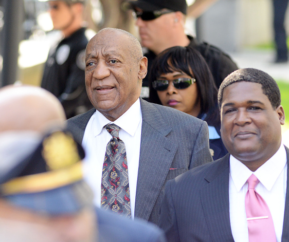 Bill Cosby arrives for a preliminary hearing on sexual assault charges at Montgomery County Courthouse in Norristown Pa