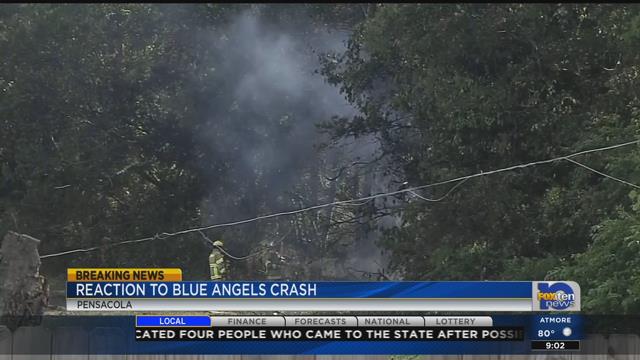 Blue Angels Crash in Smyrna TN