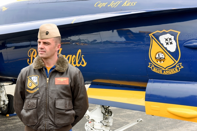 Jeff Kuss at an air show in Lynchburg Va. A Blue Angels F  A-18 fighter jet crashed Thursday June 2 near Nashvi