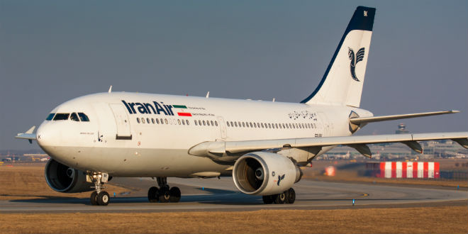 Prague,Czech Republic. Iran Air is the flag carrier airline of Iran operating services to 60 destinations