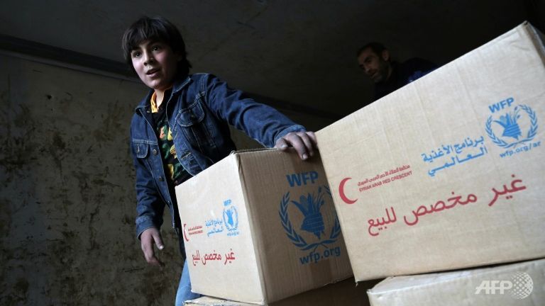 Aid convoy enters Syria's Darayya, ICRC says