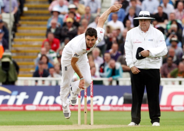 Number one Jimmy Anderson