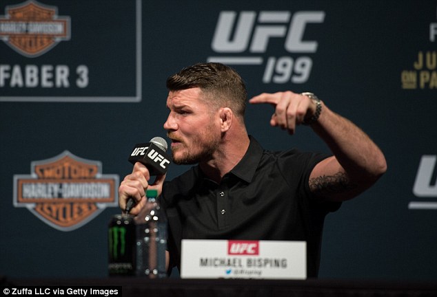 But Bisping says the UFC middleweight champion turned down a bout with'Jacare who was first in line