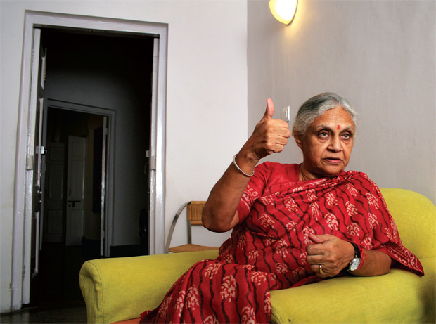 Former Delhi CM Sheila Dikshit