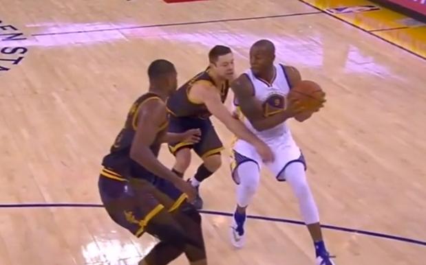 WATCH: Matthew Dellavedova Accidentally Smacks A Rival Upside The Dick